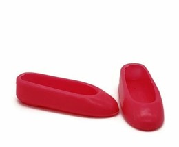 Barbie Mattel Hot Pink Ballerina Flats Shoes Doll Clothing Accessories M... - £7.78 GBP