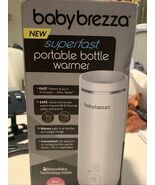 Baby Brezza Superfast Portable Bottle Warmer – 67% Faster - Travel Grey NEW - $53.90