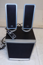 HP Desktop Computer Speaker System With Subwoofer Model ED808AA Works Great - $56.82