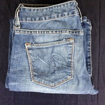 X2 Blue Jeans Women Size 6L, W10, 28x32 Waist Low Rise Boot Cut - $15.44