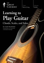 Learning to Play Guitar: Chords, Scales, and Solos [DVD] - $15.14