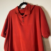 Patagonia Shirt Mens Extra Large Red Preppy Y2K Relaxed Polo Organic Cotton - £9.17 GBP