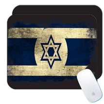 Israel : Gift Mousepad Distressed Flag Vintage Israeli Expat Country - £10.21 GBP