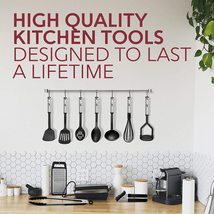Kitchen Utensils Set - 24 PCS Nylon Cooking Utensils Set, Kitchen Spatula Set wi - £29.56 GBP