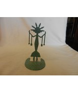 Small Green Metal Southwestern Figurine Can Be Used As Tea Light Holder - £23.70 GBP