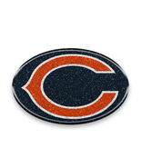 Chicago Bears Oval Bling Auto Emblem Decal Sticker NFL - $173.75 MXN
