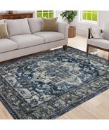 Bohemian 5x7 Rug: Vintage, Washable, Non-Slip - $1,103.39 MXN