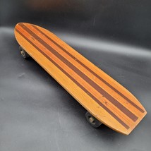 Vintage 60&#39;S Wooden Skai-Ski Old Sidewalk Skateboard Surfboard Surfer - £114.67 GBP