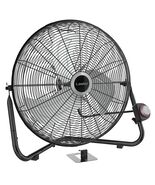 Lasko 20" Black High Velocity Wall Mount Fan with Pivoting Head - 3 Spee... - $84.15