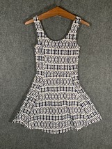 Divided H&amp;M Short Sleeveless Dress Size 4 Womens Summer Regular Fit Casual Cute - £10.61 GBP