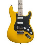 Squier Guitar - Electric Le affinity strat hss Graffiti Yellow Right han... - $4,668.00 MXN
