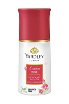 Yardley London London Rose Anti Perspirant Deodorant Roll On for Women, 50ml - £9.33 GBP