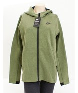 Nike Tech Pack Green Zip Front Hooded Jacket Hoodie Women&#39;s NWT - £133.89 GBP
