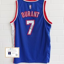 Kevin Durant Signed Autographed NBA Brooklyn Nets Jersey With COA  - £433.74 GBP