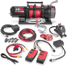  ATV/UTV Winch with Synthetic Rope, Compact and Powerful 12 Volt ATV Winch - Com - £364.94 GBP