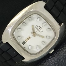 Day&Date @ 6 Fortis Automatic 2789 Swiss Mens White Color Dial Watch a432202-1 - $194.99