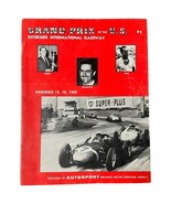 Vintage 1960 Autosport Program Grand Prix of the U.S. Riverside Int&#39;l Ra... - $127.94 CAD