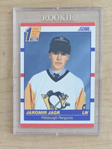 1990-91 Score Hockey Jaromir Jagr Rookie Card #428 in Plastic Case - £9.36 GBP