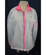 Adidas Size LARGE Women  Windbreaker Nylon Full Zip Jacket NWOT - £29.90 GBP