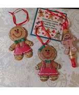 Set of 3 Gingerbread Men Christmas Ornaments - €4,26 EUR