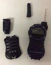 Motorola Talk About T6310 2Mile 14Channel Frs Two-Way Radio For Parts Not Working - £11.85 GBP