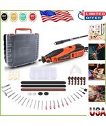 DIY Rotary Tool Kit with 180 Accessories, Speed Control &amp; Perfect for Cr... - $1,403.02 MXN