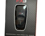 BaBylissPRO FX3 Professional High Speed Foil Shaver Black | FXX3SB Open Box - $79.15