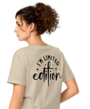Unisex Organic Mid-Light T-Shirt – Limited Edition Back Print in Desert ... - $49.99