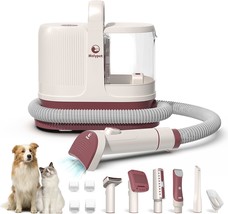 Dog Grooming Kit &amp; Vacuum Cleaner, Suction Of 99% Pet Hair, 6-In-1 Dog C... - $90.99