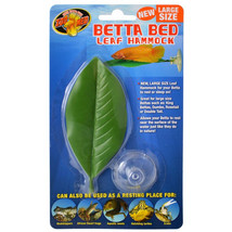 Zoo Med Betta Bed Leaf Hammock for Bettas to Rest On Large - 1 count Zoo Med Bet - £10.26 GBP