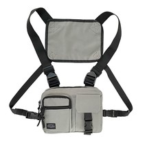 Fashion Tide Brand Tactical Vest Bag Unisex Street Hip Hop Chest Pack Waist Bags - £59.66 GBP