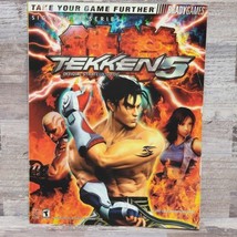 Tekken 5 Official Strategy Guide Brady PS2 Namco Double-sided Poster OOP... - £15.50 GBP