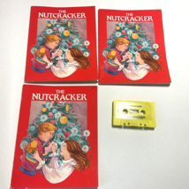 NUTCRACKER Story Audio Cassette &amp; 3 Books LOT Vintage 1988 Troll - Chris... - $13.99