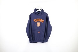 Vintage Adidas Mens Small Faded Detroit Tigers Baseball Old English D Hoodie - £42.60 GBP