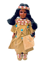 Carlson Dolls Native American Crow Princess Doll Blinking Eyes Authentic Costume - £28.00 GBP
