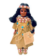 Carlson Dolls Native American Crow Princess Doll Blinking Eyes Authentic... - £27.48 GBP