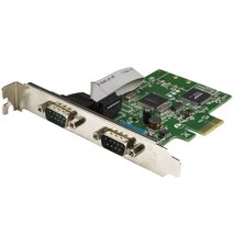 StarTech.com 2-Port PCI Express Serial Card with 16C1050 UART - RS232 Lo... - $1,257.47 MXN