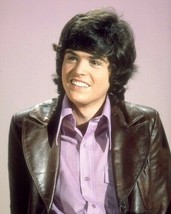 Donny Osmond classic 1970&#39;s heart throb in leather jacket smiling 8x10 photo - £7.63 GBP