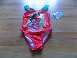 Size 2T Disney Princess Elena of Avalor One-Piece Swimsuit Swim Bathing Suit New - £11.79 GBP