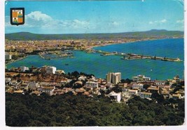 Spain Postcard Mallorca Espana Palma General View From Beliver Castle - $2.15