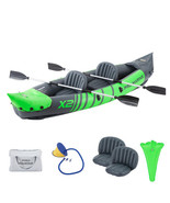 2 Person Inflatable Kayak Set Blow up Kayak Foldable Paddle Boat with Ad... - $8,039.14 MXN