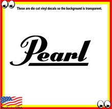Pearl Drums Logo Sticker Decal for car van truck laptop bike - £3.94 GBP