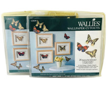 Butterfly WALLIES 50 Pre-Pasted Wallpaper Cut Outs Decals Swallowtail Ag... - $12.77