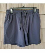 Chubbies Shorts Boys L Large Black Lightweight Regular Fit 5.5&quot; Inseam - $32.52 CAD