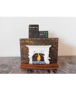 Remote Control Caddy / With a Mini Fireplace a great housewarming gift  - £12.01 GBP