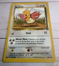 Spearow Pokémon TCG 62/64 Jungle Set Vintage Common Unlimited NM - £0.77 GBP