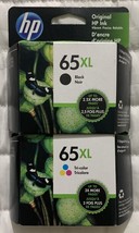 HP 65XL Black &amp; Tri-Color Combo Ink Cartridge T0A37BN N9K03AN N9K04AN Re... - $54.99