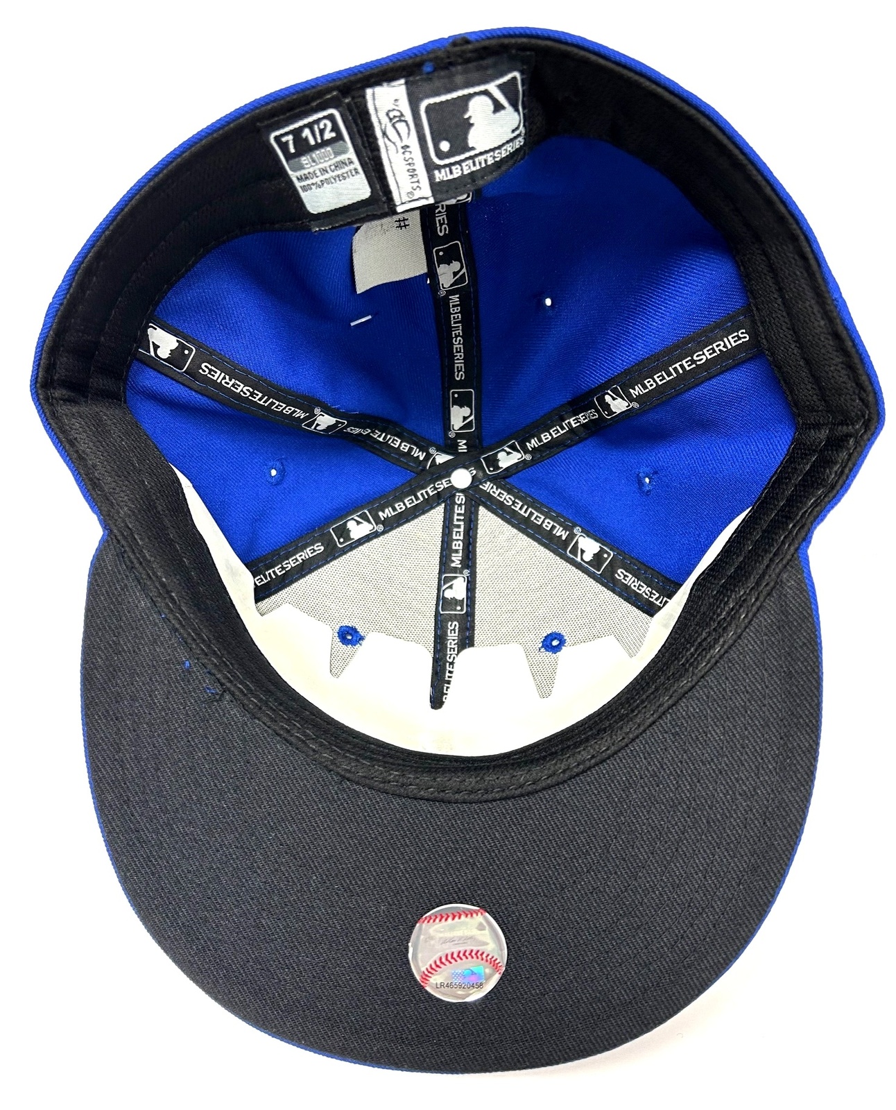 Atlanta Braves MLB OC Sports Elite 1972 Blue Vintage Hat Cap Men's Fitted 7 1/2 Item image 3