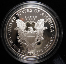 2003-W Proof Silver American Eagle 1 oz coin w/box &amp; COA - 1 OUNCE - £67.70 GBP