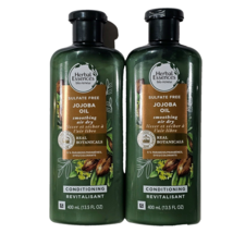 2 Herbal Essences Bio Renew Jojoba Oil Smoothing Air Dry Botanical Conditioner  - £26.74 GBP